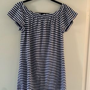 Off the shoulder T Shirt dress